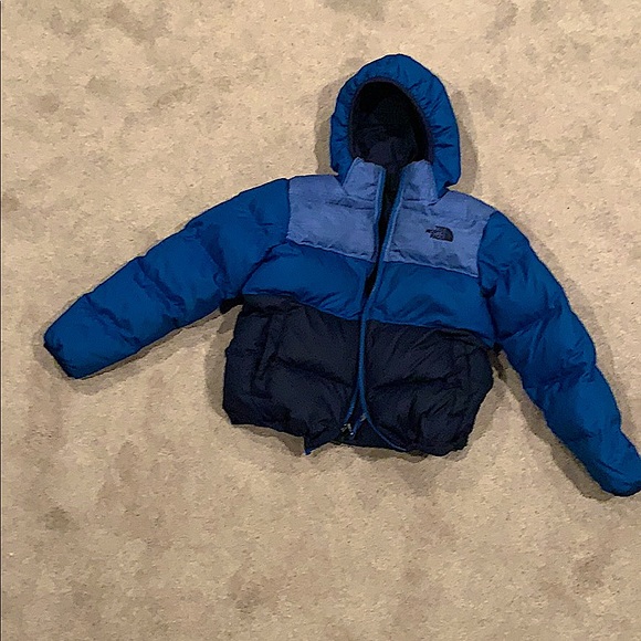 The North Face Other - North Face Boys Reversible Puffy Coat Size 10/12